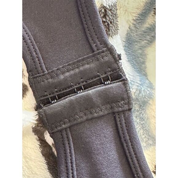 Dynamic Women's Sleeveless Square Neck Bodysuit Black One Size - Picture 6 of 6